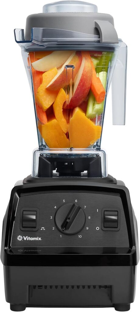 Vitamix Explorian E310 Blender, Professional-Grade Kitchen Blender for Smoothies, Soups, Juices and More, 10-Speed, Stainless Steel Blades, Self-Cleaning Kitchen Appliance, 48 Oz Container, Black