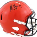 Browns Amari Cooper Authentic Signed Full Size Speed Rep Helmet BAS Witnessed