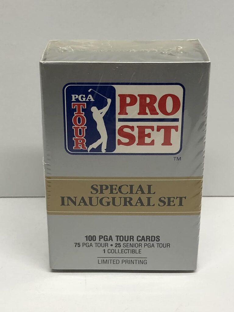 PGA Golf Tour Pro Set Limited Edition Trading Card Factory Set (1-100)