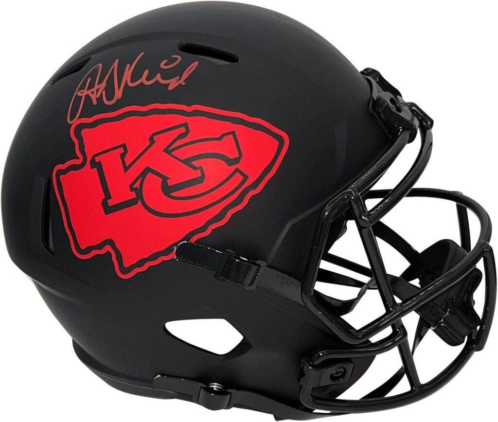 Andy Reid Signed Kansas City Chiefs Eclipse Full Size Speed Helmet Beckett – Autographed NFL Helmets