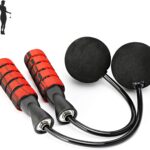 Jump Rope, Training Ropeless Skipping Rope for Fitness, Adjustable Weighted Cordless Jump Rope for Men and Women