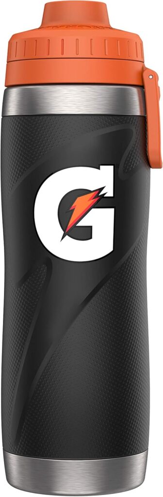 Gatorade Stainless Steel Sport Bottle, 26oz, Double-Wall Insulation
