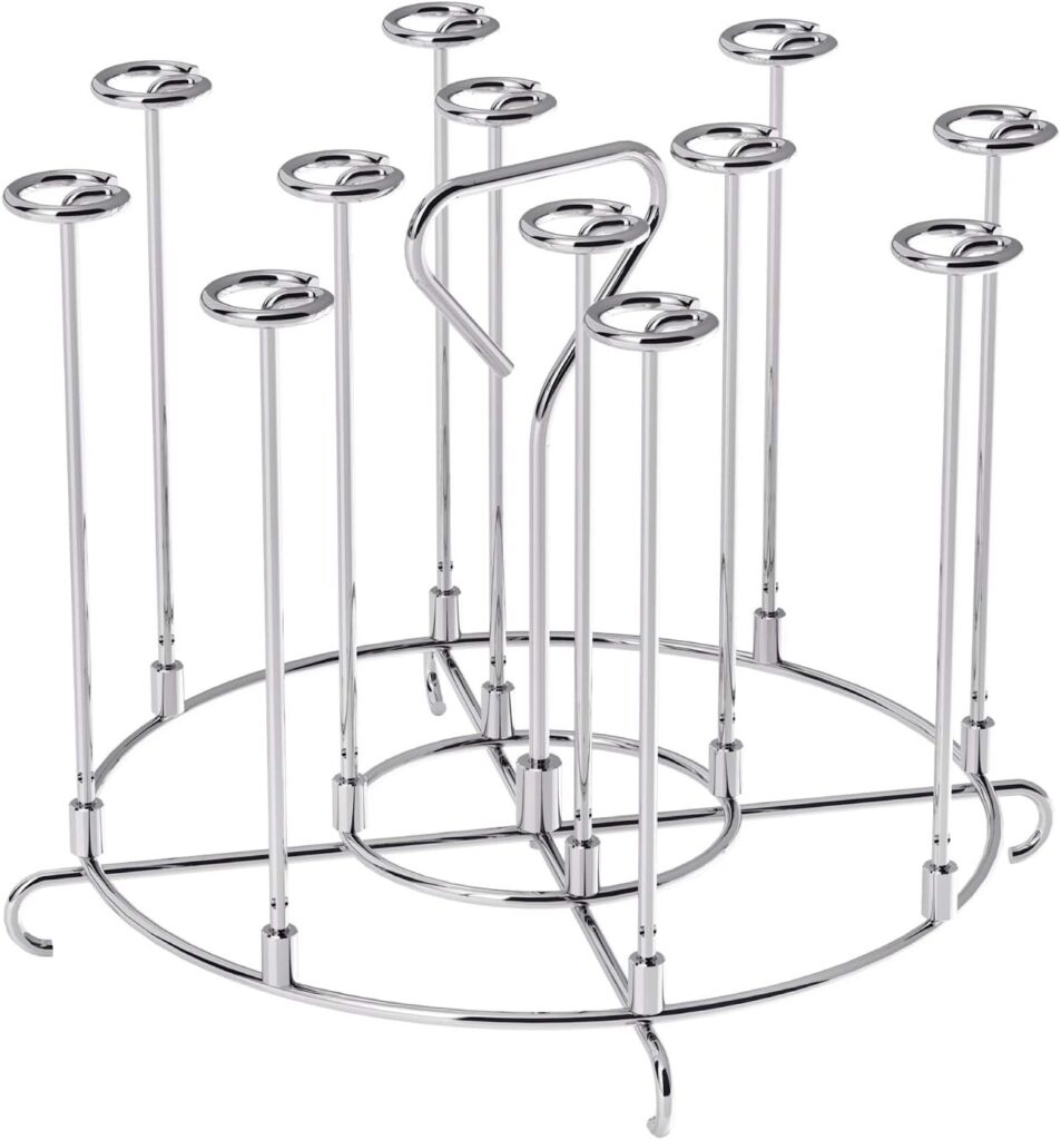 Goldlion Skewer Stand Compatible with Instant Pot 6 Quart Accessories for Air Fryer Crisp Lid