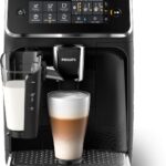 Philips 3200 Series Fully Automatic Espresso Machine w/ LatteGo, Black (Renewed)
