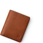 Wallet for Men, Slim Minimalist RFID Full-Grain Leather, Handcrafted Bifold Design, 6 Card Slots, in Gift Box with Pouch, for Christmas & Birthday, Plain Tan