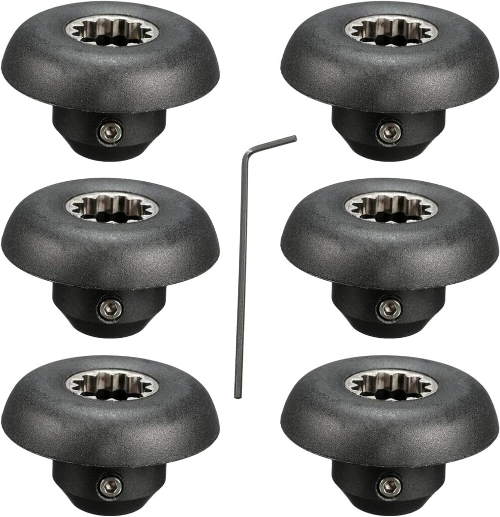 Drive Socket Replacement for Vita-mix, 6Pcs 891 802 Blender Parts and 1 Wrench for Vita-mix Professional Series 750 Parts Blenders 5200 5006 5012 5057 5062 Series and Most Vita-mix Commercial Machines
