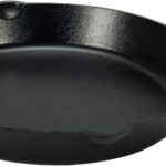 Amazon Basics Pre-Seasoned Cast Iron Skillet, Oven Safe, Even Heating, Heavy-Duty & Large, 15-Inch, Black
