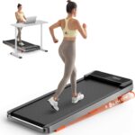 Walking Pad,Treadmill with Incline for Home Office, 2.5HP Portable Under Desk Treadmill with 265 Lbs Capacity,Remote Control, Led Display