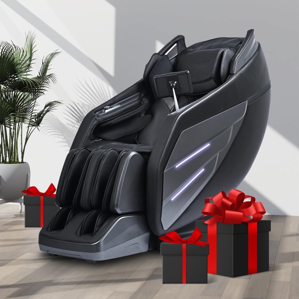 Osaki OS-3D Champ II | Black | Full Body Massage Chair | 3D SL-Track Full Body Massage Chair | Zero Gravity | Lumbar Heating | Touchscreen Controller | Auto Body Scan | Bluetooth Speaker