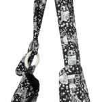 Hobo Crossbody Bag for Women – Handmade Cotton Boho Purse with Wooden Ring | Lightweight Slouchy Shoulder Sling Tote Bag