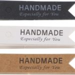 COHEALI 45Pcs Handmade Paper Tags DIY Practical Candle Tags Decorative Hanging Candle Adornments, YT28431YB14V, 5X1.2cm