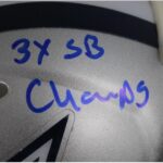 Jay Novacek Autographed/Signed Dallas Cowboys Mini Helmet Beckett Witness 49698 – Autographed NFL Mini Helmets