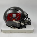Autographed/Signed Simeon Rice Tampa Bay Buccaneers Mini Football Helmet Beckett BAS COA