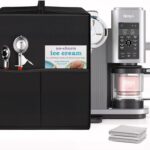 Soft Serve Maker Dust Cover for Ninja CREAMi NC701 Ice Cream Maker, Dustproof, Waterproof, Moisture-proof Nylon Fabric, Cover Case for Ninja NC701 Ice Cream Maker(17.75inx15.75inx10.25in Black)