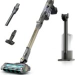 Shark PowerDetect Pet Plus Clean & Empty Cordless Stick Vacuum & Auto-Empty System, Powerful Suction, HEPA Filtration, Carpet & Hard Floor, Portable, Stick Vacuum for Pet Hair, Dark Gray, IP3253