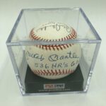 Extraordinary Mickey Mantle 536 HR’s Yankees Glove Signed Baseball PSA DNA – Autographed MLB Gloves