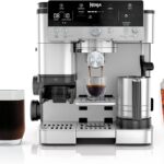 Ninja R-ES601 Luxe Café Premier Series Espresso Machine, Drip Coffee, Cold Brew, Grinder, Tamper, Frother, Silver (Renewed)