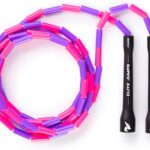Beaded Kids Exercise Jump Rope – Segmented Skipping Rope for Kids – Durable Shatterproof Outdoor Beads – Light Weight and Tangle Free Exercise Training – Easily Adjustable Kids Jump Rope for Fitness