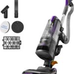 Eureka FlexReach Powerful Upright Vacuum Cleaner for Carpet and Hard Floor, Lift-Up Vacuum with Large Dust Cup, Anti-Tangle, NEU651PL, Purple