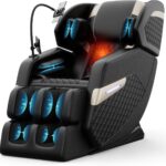 Zero Gravity Massage Chair Full Body Shiatsu Massage Chair Recliner with Heat, Air Pressure Massage, Foot Rollers, Touch Screen, Luxury Home Relaxation Back Fatigue Pain Relief