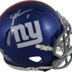 Malik Nabers Autographed/Signed New York Giants Speed Mini Helmet FAN 49143 – Autographed NFL Mini Helmets