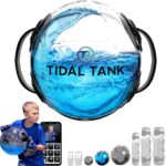 Tidal Tank Sphere Mini – Heavy Bag Aqua Ball, Water Weight – Sandbag Weight Set for Home Gym, Adjustable Sand Bags Weights Workout – Portable Exercise Fitness Equipment – Workout Videos