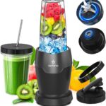 11-in-1 Smoothie Blender, Personal Blender Margarita Machine with 1200-Watt Base, for Smoothies, Ice and Fruit