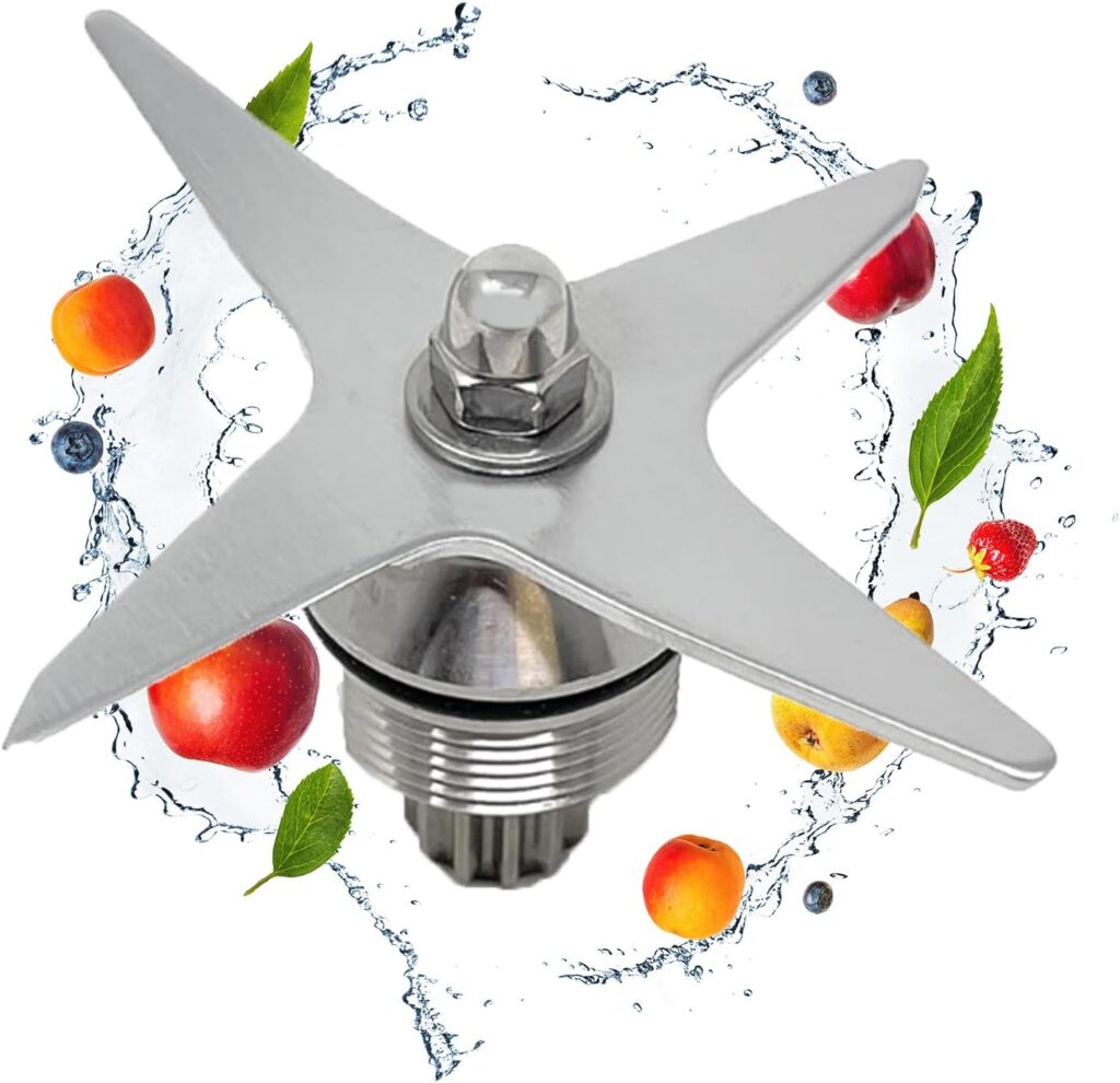 Blade Replacement Parts Compatible with vitamix 7500 5300 750 780 Blender blade 64oz low profile, 105733 Wet Blade Assembly Only Fits 64 oz Low Profile Container Pitcher Jar Cup