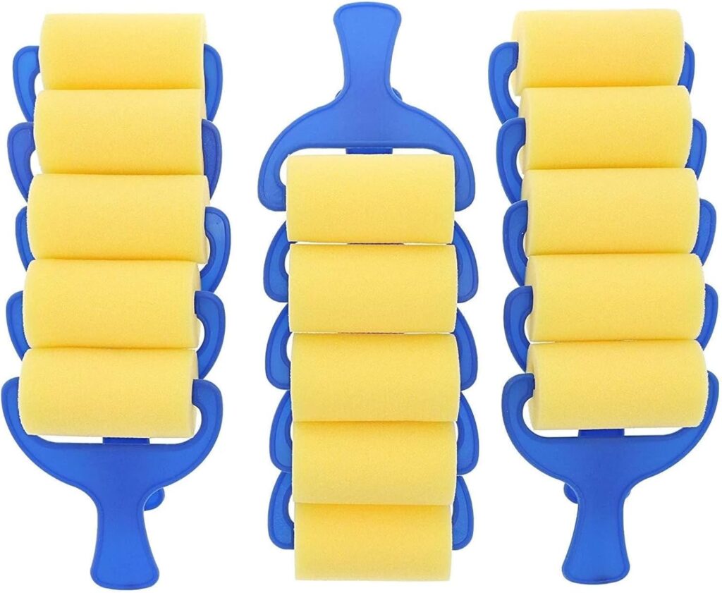 Foam Brayer Paint Rollers (5 x 4 x 1.6 in, 15-Pack)