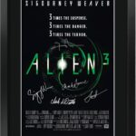 HWC Trading Alien 3 Gifts Printed Poster Signed Autograph Picture for Movie Memorabilia Fans – 16″ x 12″ Framed