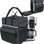 Carrying Bag for Ninja CREAMi Ice Cream Maker, Portable Outdoor Soft Serve Maker Travel Bag Case Side Opening Design Ice Cream Machine Bag for Ninja Swirl by CREAMi Ice Cream Maker NC701