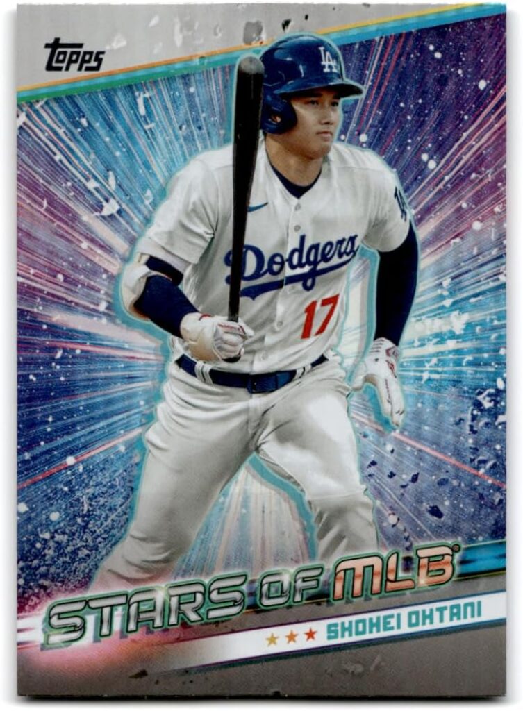 2024 Topps Stars of MLB #SMLB-55 Shohei Ohtani Los Angeles Dodgers MLB Baseball Trading Card