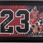 Michael Jordan Signed Jersey Numbers #23 Display Upper Deck UDA COA – Sports Memorabilia