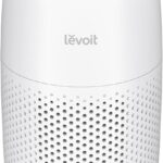 LEVOIT Air Purifiers for Bedroom Home Dorm, 3-in-1 Filter Cleaner with Fragrance Sponge for Better Sleep, Filters Smoke, Allergies, Pet Dander, Odor, Dust, Office, Desktop, Core Mini-P, White
