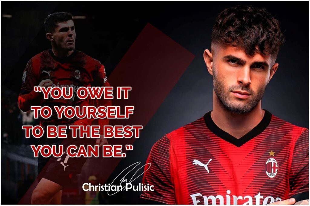 Christian Pulisic Motivational Poster Quote Inspirational Quotes Classroom Posters Mens Soccer Pro Coaching Wall Art Growth Mindset Teacher Educational Signed Memorabilia Sports Decor Jersey Boys P152