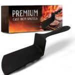 USABEST Premium Cast iron BBQ Spatula skillet Burger smasher press Unique gift cooking and grilling burgers