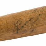 Incredible Jimmie Foxx Single Signed Autographed 1930’s Baseball Bat JSA COA – Autographed MLB Bats