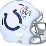 Peyton Manning Signed Indianapolis Colts Full Size Speed Replica Helmet Fanatics – Autographed NFL Helmets