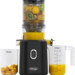 Omega Cold Press Juicer – Slow Masticating Hands Free Juicer Machine for Vegetables and Fruits with Wide Mouth Hopper for Whole Recipe Batch Juicing, Time Saving Series, Easy to Clean, 150-Watt Motor