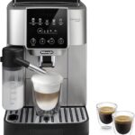 De’Longhi Magnifica Start Automatic Espresso Machine with Auto Milk Frother & Built in Grinder – 5 One-Touch Recipes, Easy-to-Clean, Home Barista Coffee Maker for Lattes, Cappuccino, Iced Coffee