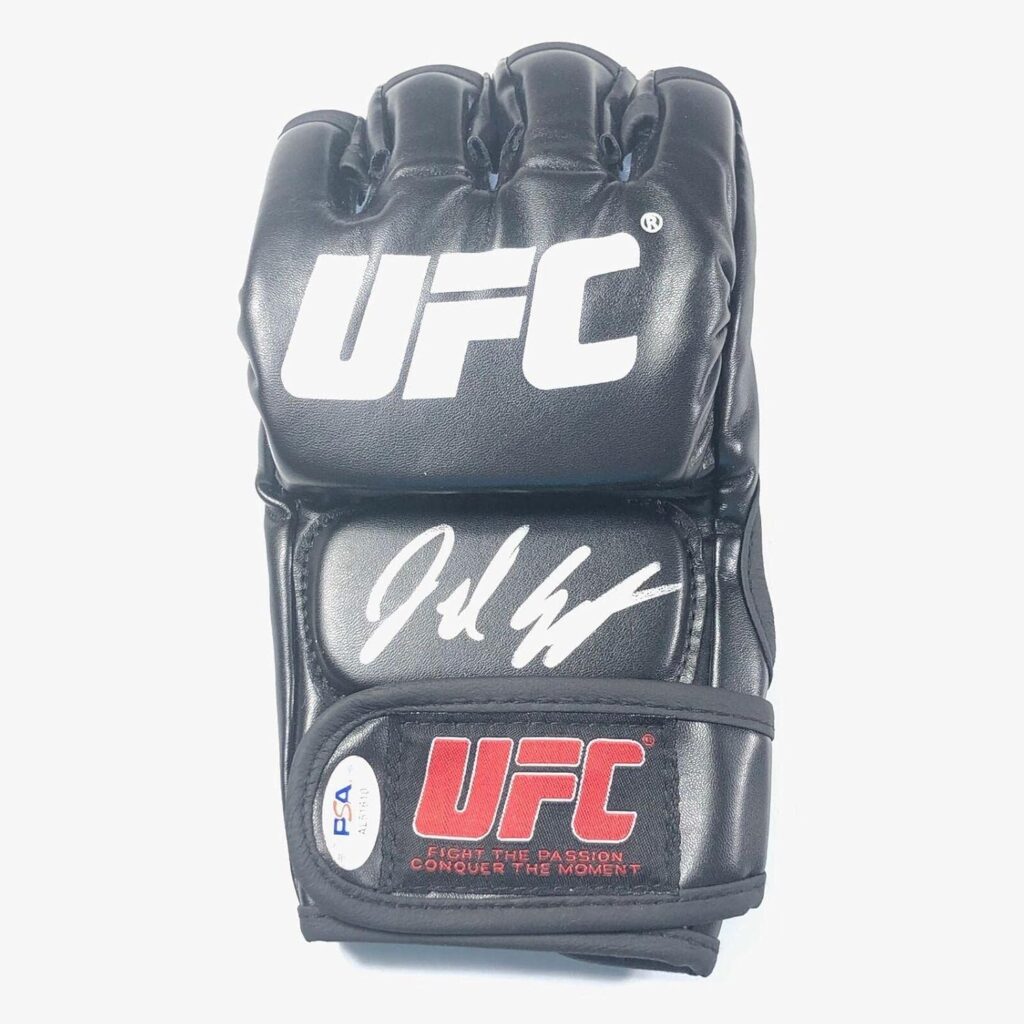 Josh Emmett Signed Glove PSA/DNA Autographed UFC – Autographed UFC Gloves