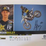 Jordan Bailey, supercross, motocross, signed, autographed, 11×17 poster, COA will be included..