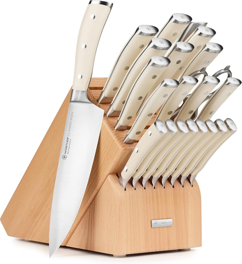 Wusthof Classic Ikon Creme 23 Piece Knife Block Set