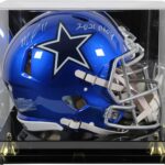 Cowboys Micah Parsons Signed Flash F/S Speed Proline Helmet w/Case Fanatics