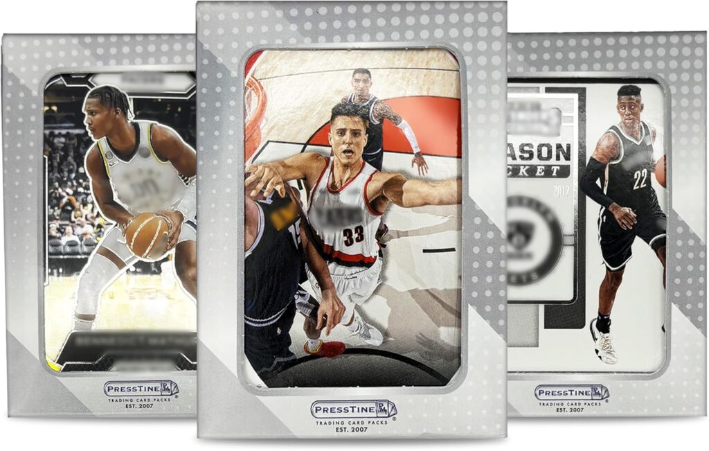 Assorted Basketball Cards 100-Count (1980s to The Present) Plus 2 Memorabilia Cards – Verified Basketball Card Packs from Licensed Manufacturers and Brands – No Two Packs are The Same