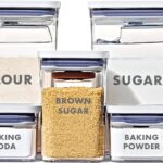 OXO Good Grips 8-Piece Prelabeled Baking POP Container Set