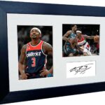 Kitbags & Lockers 12×8 A4 Bradley Beal Washington Wizards Autographed Signed Photo Photograph Picture Frame Basketball Poster Gift Triple
