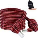 Flow Rope Weighted Fitness Jump Rope for Women Men Workout, Adjustable 1/1.44lb Heavy Rope for Adult Exercise, Mobility & Coordination Training at Home Gym & Outdoors