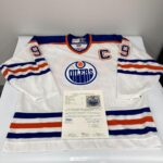 Wayne Gretzky Signed Authentic CCM Edmonton Oilers Game Model Jersey JSA COA – Autographed NHL Jerseys