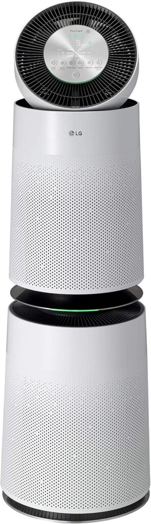 LG PuriCare 360-Degree Air Purifier with SmartThinQ Wi-Fi and Voice Control, AS560DWR0
